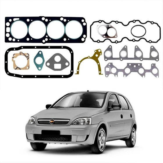 Imagem de Jogo junta motor taranto chevrolet corsa 1.8 2003 a 2009