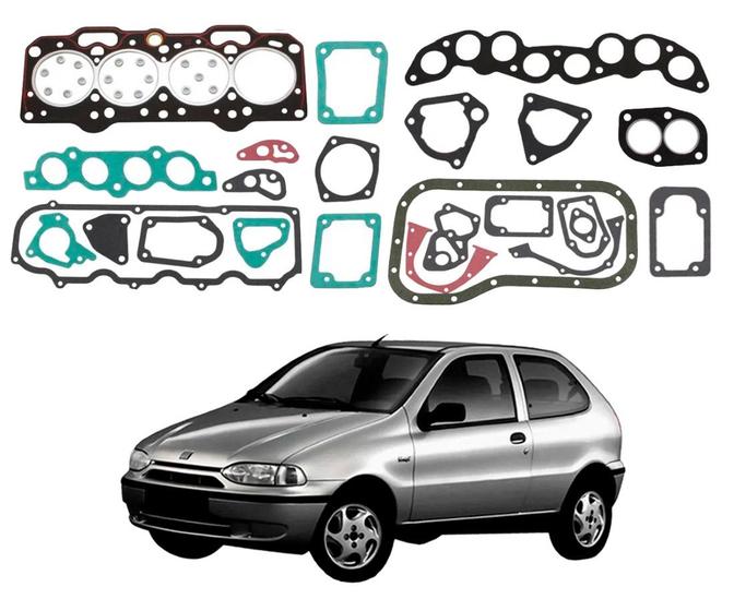 Imagem de Jogo junta motor taranto fiat palio 1.0 8v 1.5 8v 1996 a 1999