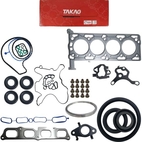Imagem de Jogo Juntas Do Motor Com Retentores S10 2.5 16v Flex Ecotec 2015 A 2022