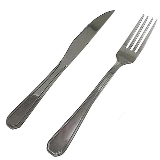 Jogo Kit 24 Talheres Garfos Facas Mesa de Jantar Bar Restaurante Aço Inox Univendas é ruim? Jogo Kit 24 Talheres Garfos Facas Mesa de Jantar Bar Restaurante Aço Inox Univendas é boa?