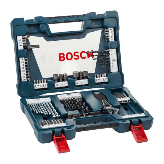 Imagem de Jogo Kit De Ferramentas Brocas Titânio V-line Bosch 83 Pecas - Bosch