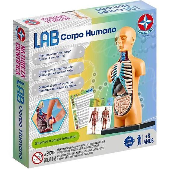 Imagem de Jogo lab corpo humano estrela