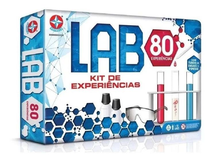 Jogo Laboratório De Química Com 80 Experiências - Estrela - Brinquedos ...