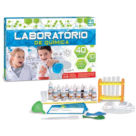 Imagem de Jogo Laboratório de Química - Nig Brinquedos