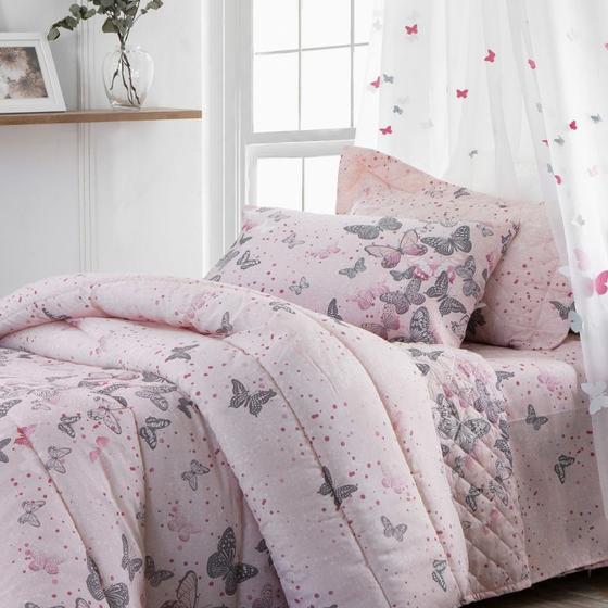 Jogo Lençol Solteiro 3 peças Sultan Happy Day 140 fios é boa?