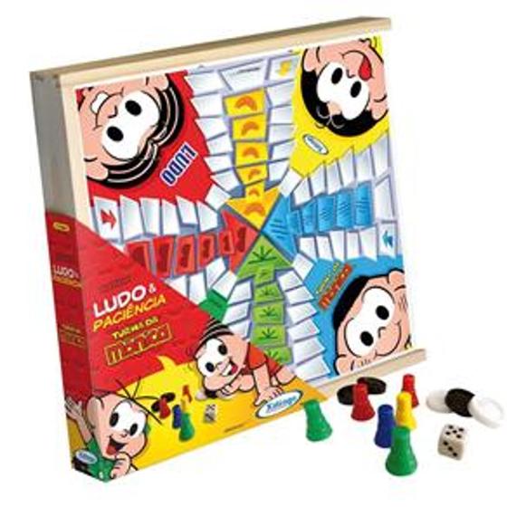 Imagem de Jogo Ludo e Paciência Turma da Mônica - Xalingo