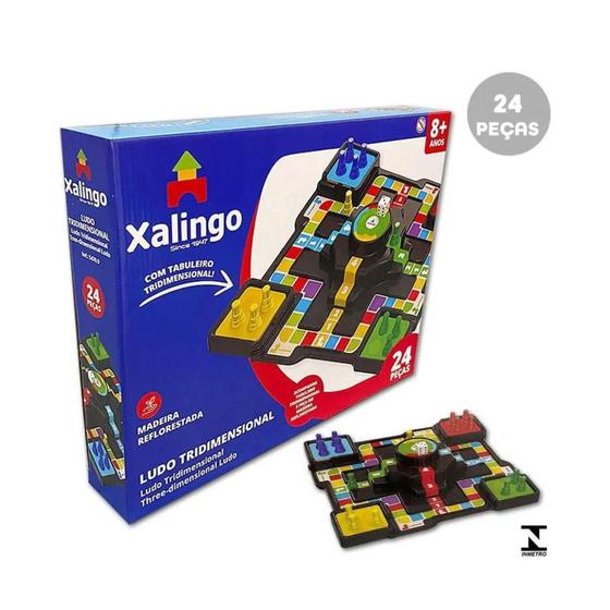 Imagem de Jogo Ludo Tridimensional - Xalingo