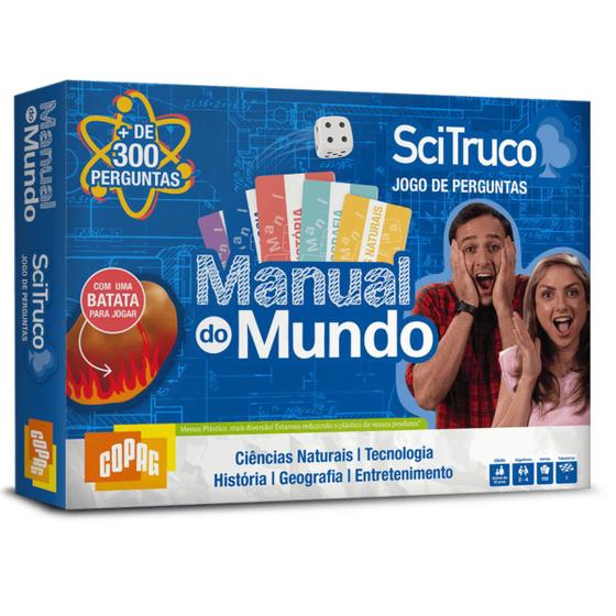 Imagem de Jogo Manual do Mundo Sci Truco - Jogo de Tabuleiro - Copag