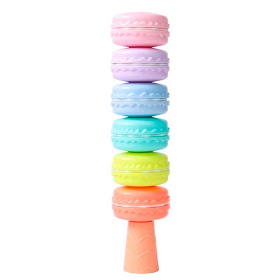 Imagem de Jogo marca texto 6 cores  empilhavel macaron-he59818