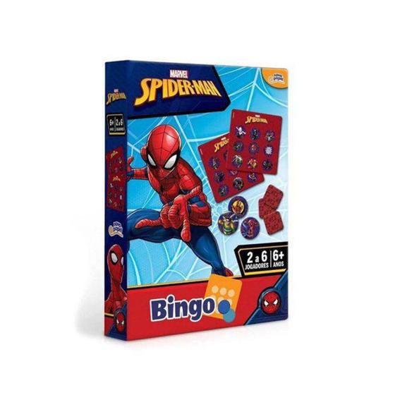 Imagem de Jogo Marvel - Bingo Homem Aranha -Toyster 8017 - TOYSTER BRINQUEDOS LTDA