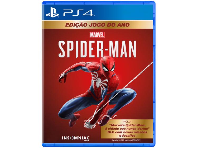 Jogo Marvels Spider-Man GOTY Edition para PS4 Menor preço em Jogo Marvels Spider-Man GOTY Edition para PS4