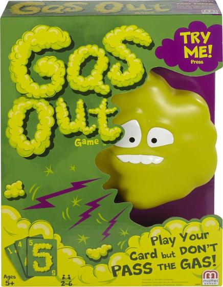 Imagem de Jogo Mattel Games Gas Out para crianças e família com sons eletrônicos