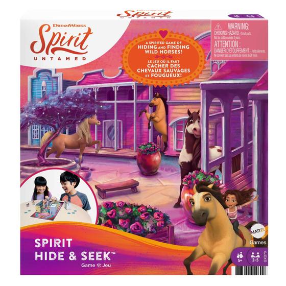 Imagem de Jogo Mattel Spirit Untamed Hide & Seek para crianças +5 anos