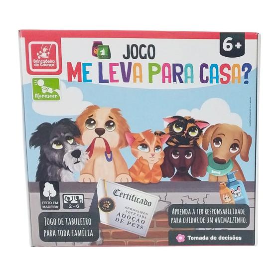 Imagem de Jogo Me Leva Para Casa Brinquedo Educativo - Brincadeira de Criança - 6 anos