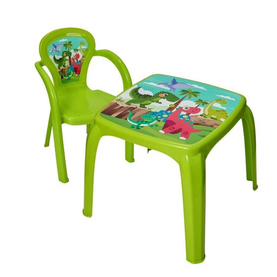 Jogo mesinha infantil com cadeira de plástico tematico usual Menor preço em Jogo mesinha infantil com cadeira de plástico tematico usual