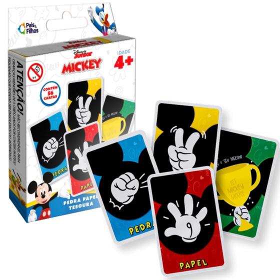 Imagem de Jogo Mickey Mouse Jokenpô Pedra Papel Tesoura Disney Junior