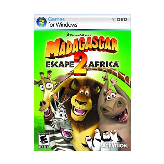 Imagem de Jogo Mídia Física Madagascar Escape 2 Africa Original PC