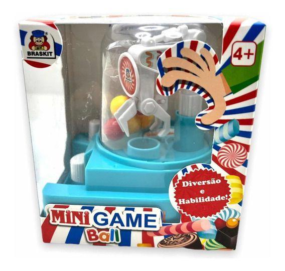 Jogo Mini Game Ball Máquina Com Garra Pega Bolinhas Infantil - Braskit ...
