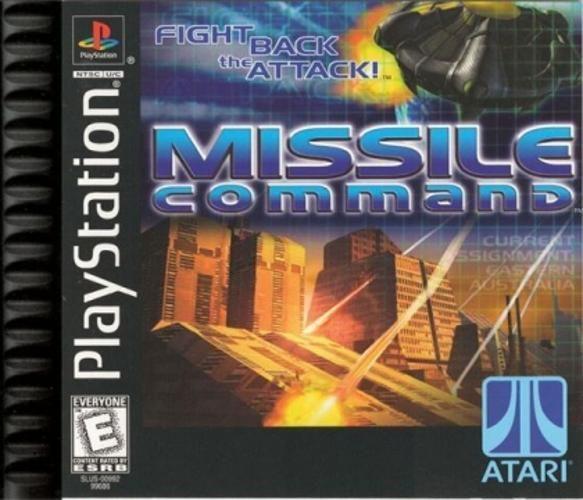 Imagem de Jogo Missile Command Ps1 Original Novo