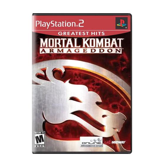 Jogo Mortal Kombat Armageddon Ps2 - Midway - Jogos de Luta - Magazine Luiza