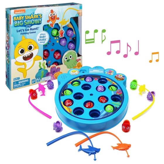 Imagem de Jogo musical de pesca Spin Master Pinkfong Baby Shark 4+