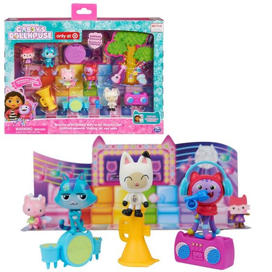 Imagem de Jogo musical Gabby Dollhouse Groove Gabby & Friends Figures