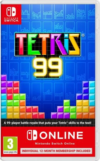 Imagem de Jogo Nintendo Switch Tetris 99 + Assinatura Nintendo Switch Online (12 Meses)