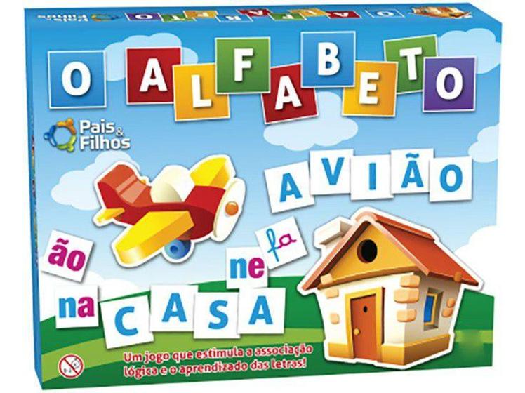 Imagem de Jogo O Alfabeto Tabuleiro - Pais e Filhos