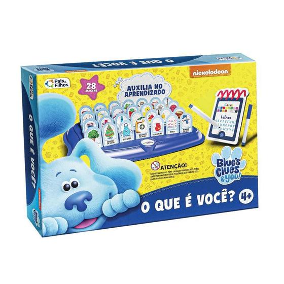 Imagem de Jogo O Que é Você Pistas de Blue Pais e Filhos