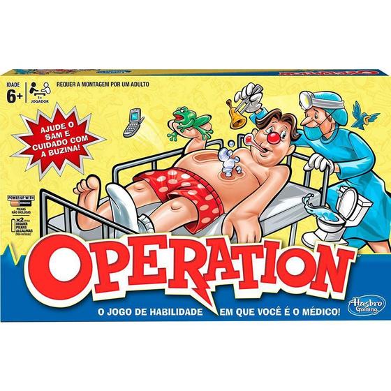 Imagem de Jogo Operando Clássico B2176 Hasbro