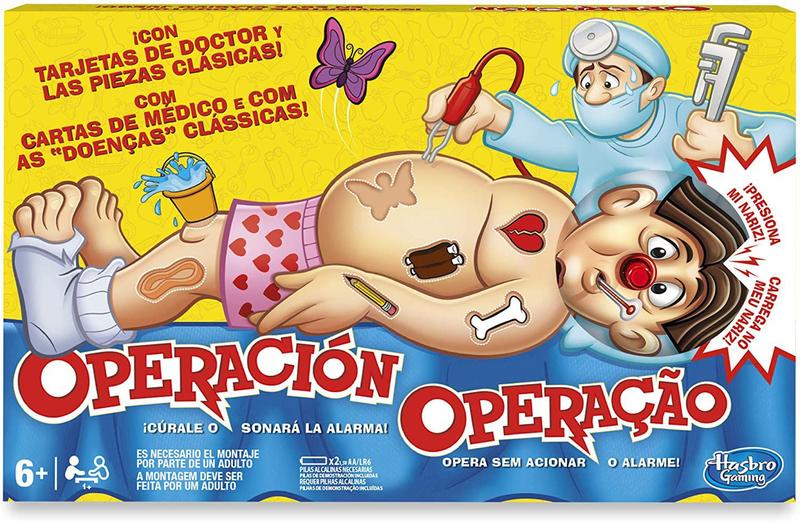 Jogo Operando Clássico - Hasbro - Jogos de Tabuleiro - Magazine Luiza
