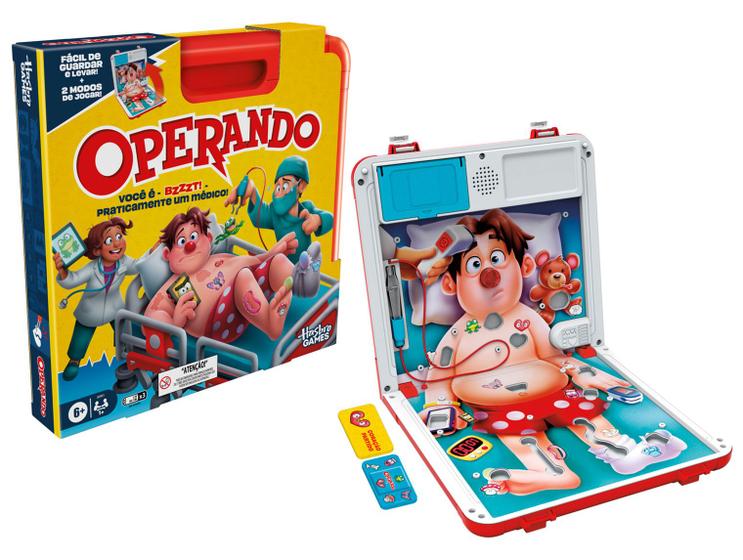Operando Books Jogo Operando Hasbro - Kit Médico Infantil - Magazine Luiza