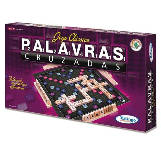 Imagem de Jogo Palavras Cruzadas 120 Peças - Xalingo