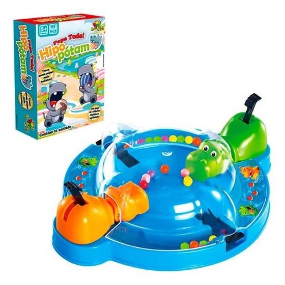 Imagem de Jogo Papa Bolinhas Hipopótamo 18cm - Infantil