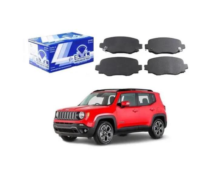 Imagem de Jogo Pastilhas De Freio Traseira Jeep Renegade 2015 Até 2020 SYL6121