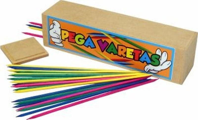 Jogo Pega Varetas Com Caixa E 25 Varetas De Madeira Menor preço em Jogo Pega Varetas Com Caixa E 25 Varetas De Madeira