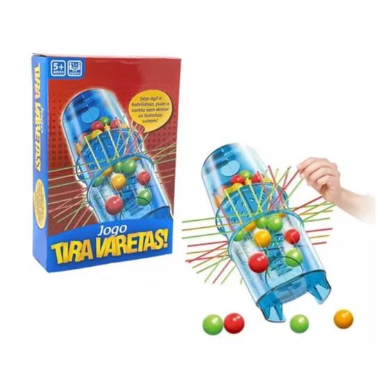 Imagem de Jogo Pega Varetas e Cai Bolinhas Brinquedo Infantil