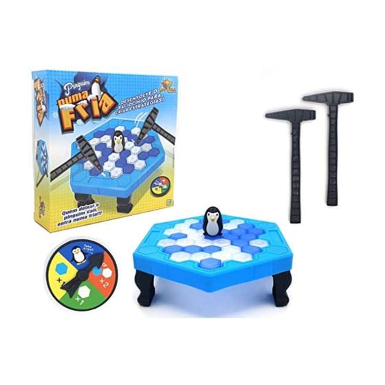 Jogo Pinguim Numa Fria Quebrando Gelo 6+ ZB393 Art Brink Menor preço em Jogo Pinguim Numa Fria Quebrando Gelo 6+ ZB393 Art Brink