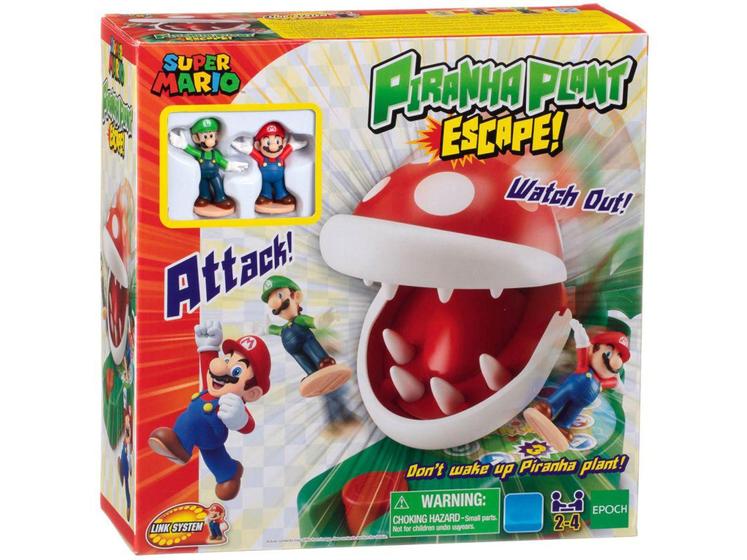 Imagem de Jogo Piranha Plant Escape! Super Mario Tabuleiro - Epoch