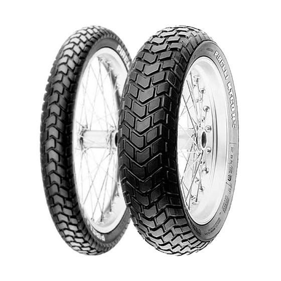 Jogo Pneus de Moto Pirelli MT60 90/90-19 52P + 110/90-17 60P TT Menor preço em Jogo Pneus de Moto Pirelli MT60 90/90-19 52P + 110/90-17 60P TT