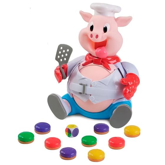 Imagem de Jogo Porquinho Comilão Explode Porcão Infantil Brinquedo - Multikids