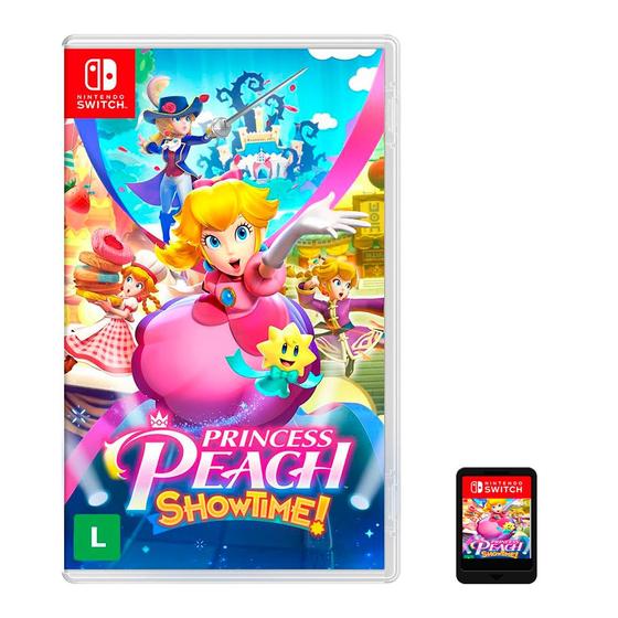 Imagem de Jogo Princess Peach Showtime Nintendo Switch Mídia Física