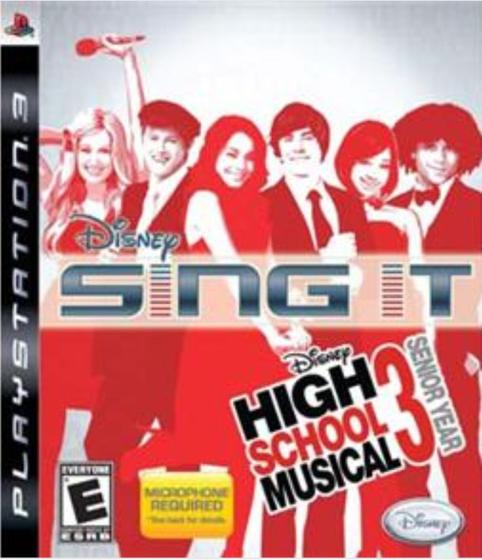 Jogo High School Musical: Sing It! - Playstation 3 - Disney Interactive
