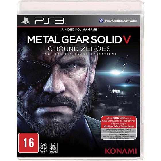 Imagem de Jogo Ps3 Metal Gear Solid V: Ground Zeroes