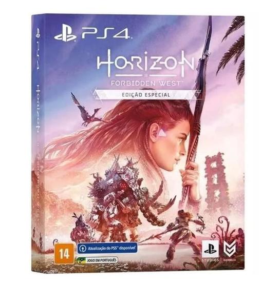 Imagem de Jogo PS4 Horizon Forbidden West Edição Especial Steelbook
