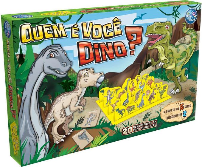 Jogo quem é voce dino - pais e filhos Menor preço em Jogo quem é voce dino - pais e filhos