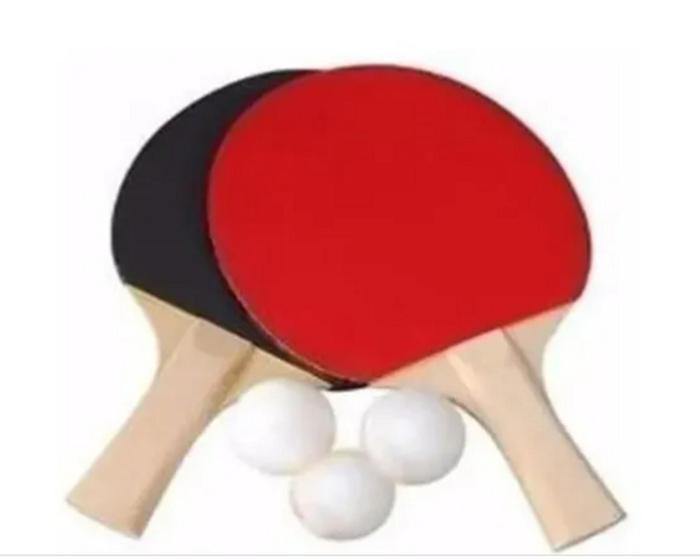 Imagem de Jogo Raquete Ping Pong Kit P/ Mesa + 3 Bolinhas