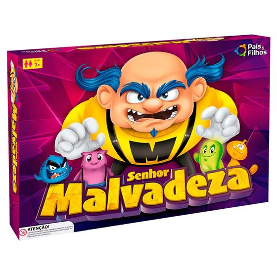 Jogo Senhor Malvadeza - Pais & Filhos - Outros Jogos - Magazine Luiza