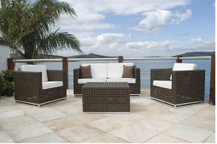 Jogo Sofás Top Completo Para Area Externa E Sala Sarah Móveis