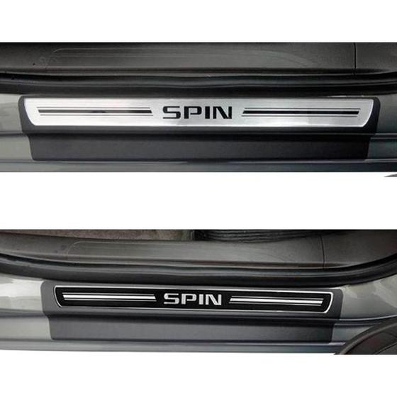 Imagem de Jogo Soleira Premium Elegance Chevrolet Spin - ( Vinil + Resinada 4 Peças )